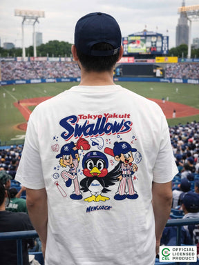 NEW JACK 東京ヤクルトスワローズモデルTシャツ-2026B (NJY262-2946)