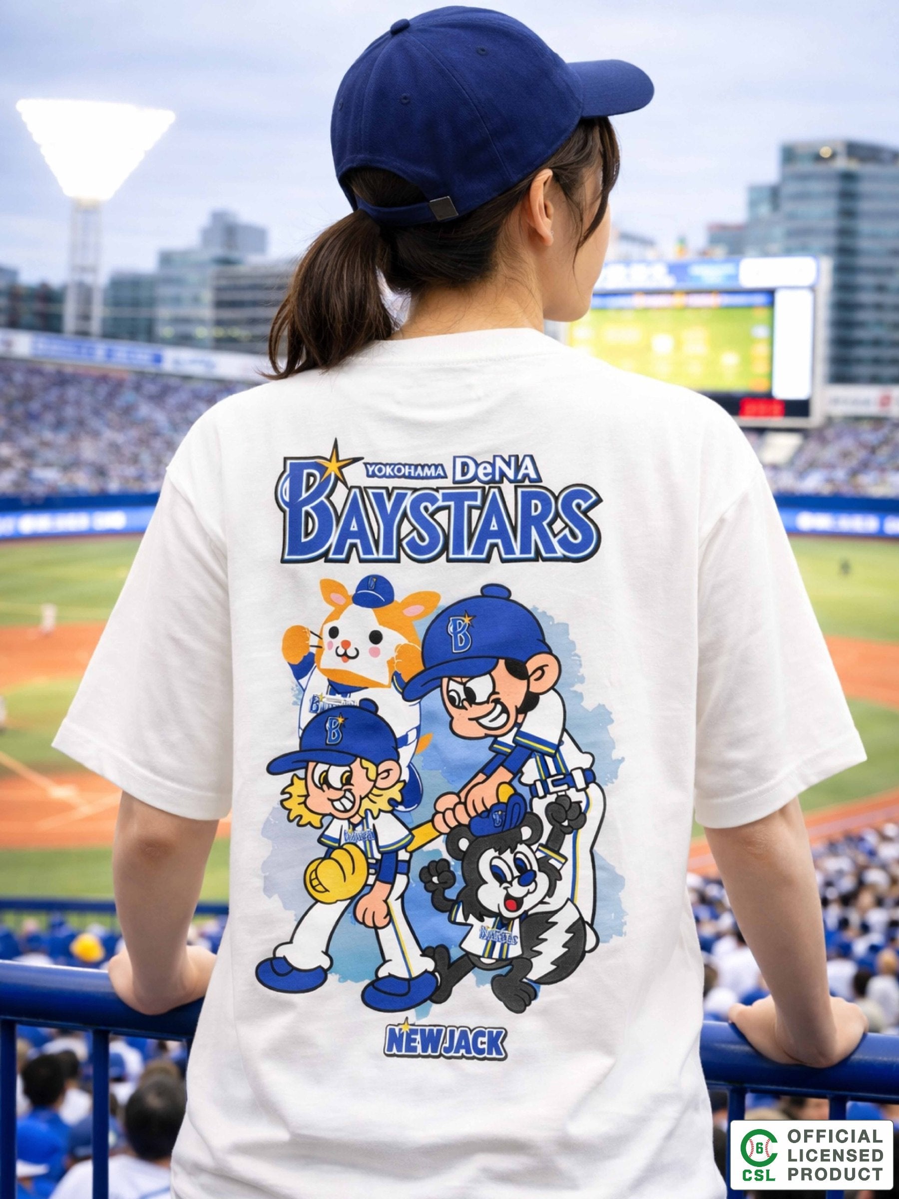 NEW JACK 横浜DeNAベイスターズモデルTシャツ-2026A (NJB262-2826)