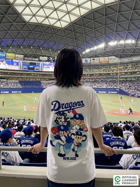 NEW JACK 中日ドラゴンズモデルTシャツ-2026A (NJD262-2806)