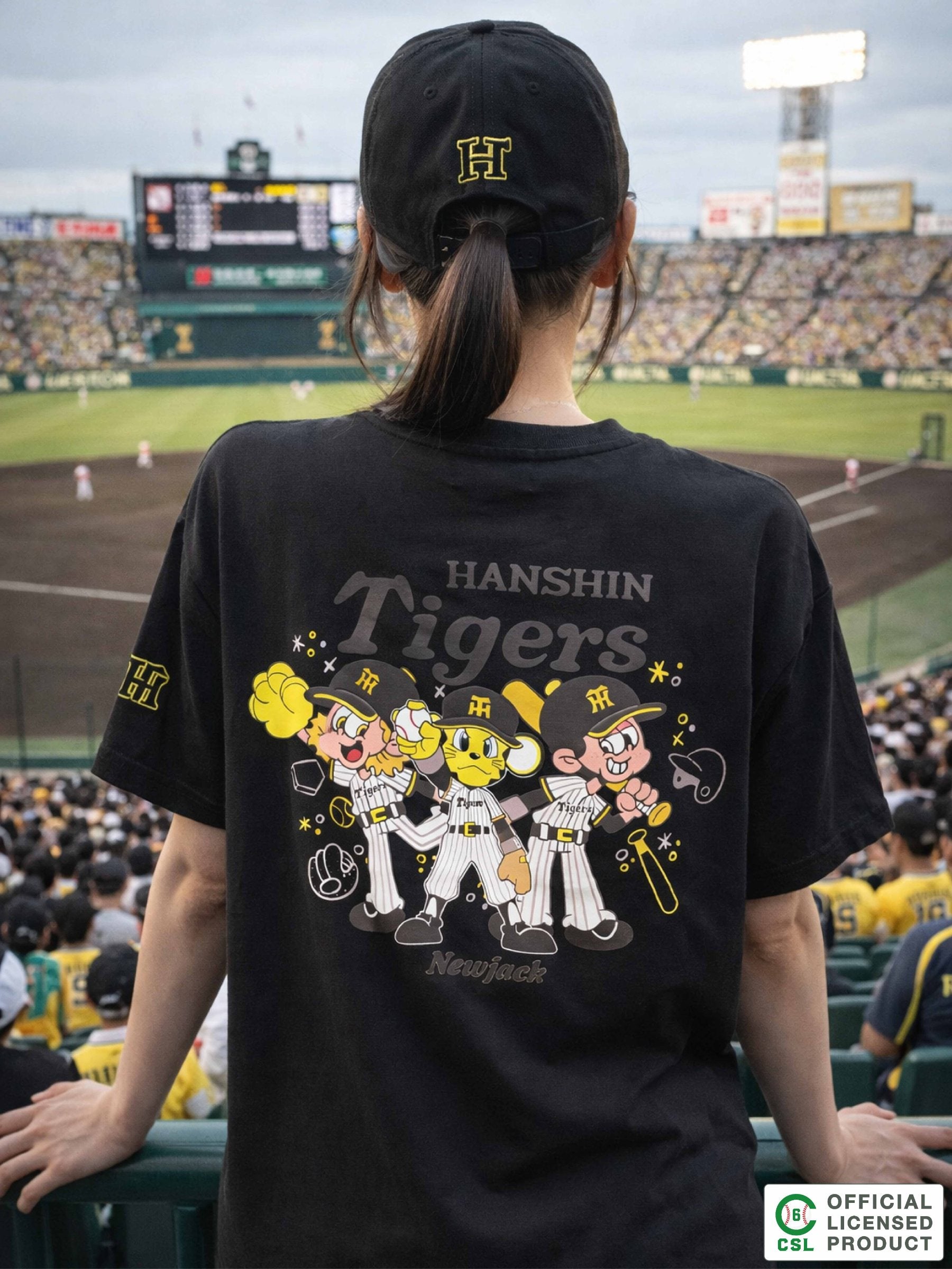 NEW JACK 阪神タイガースモデルTシャツ-2026B (NJT262-2916)