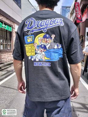 NEW JACK 中日ドラゴンズモデルTシャツ-B (NJD252-2406)
