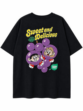 NEW JACK Grapes 相良刺繡 半袖Tシャツ(NJ262-2206)