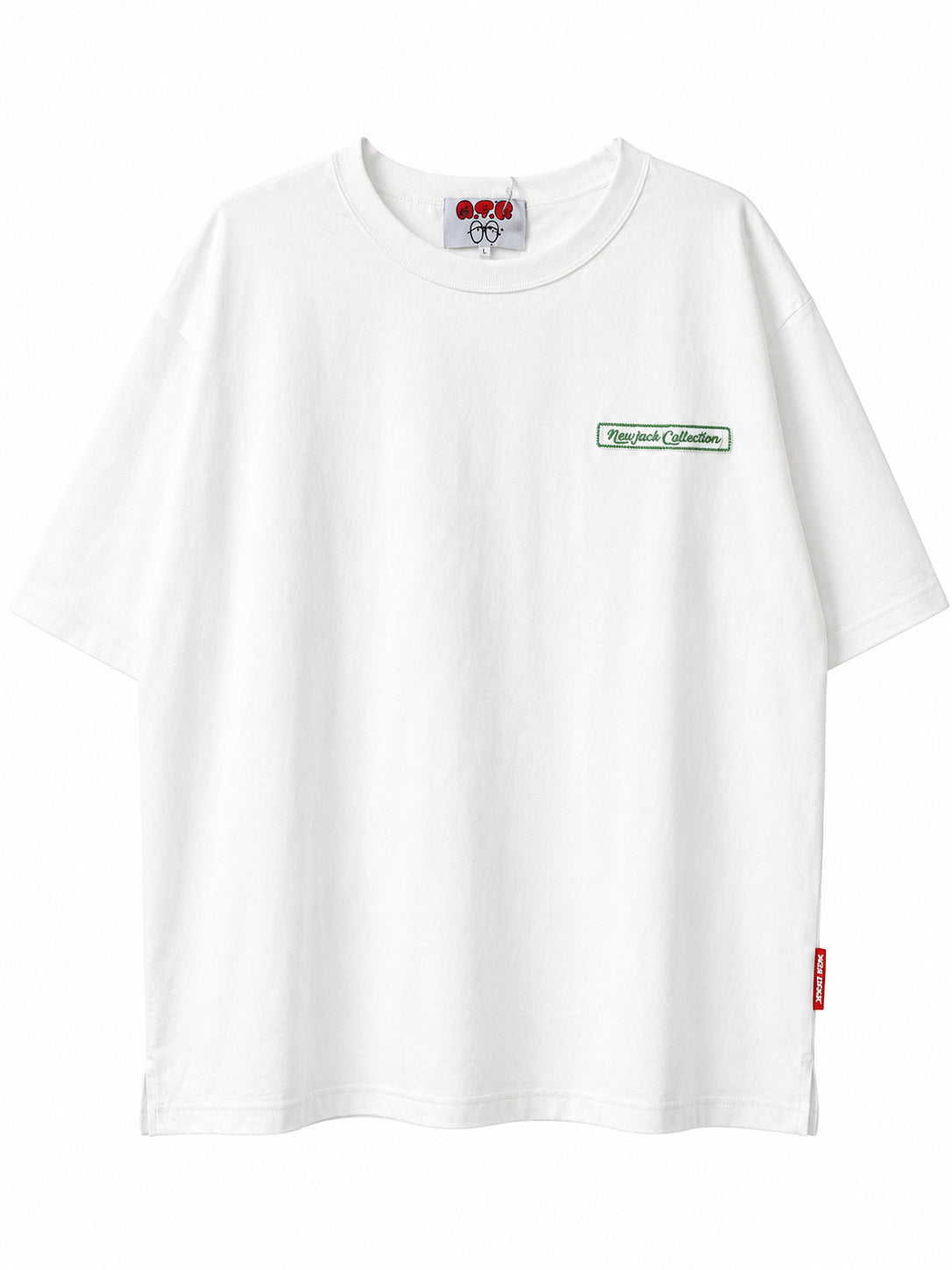 NEW JACK チェーン刺繡 半袖Tシャツ(NJ262-2216)