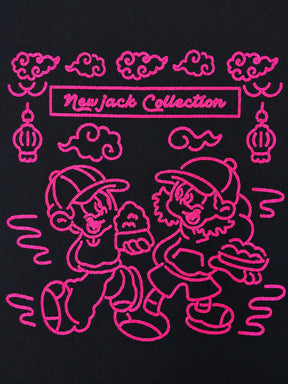 NEW JACK チェーン刺繡 半袖Tシャツ(NJ262-2216)