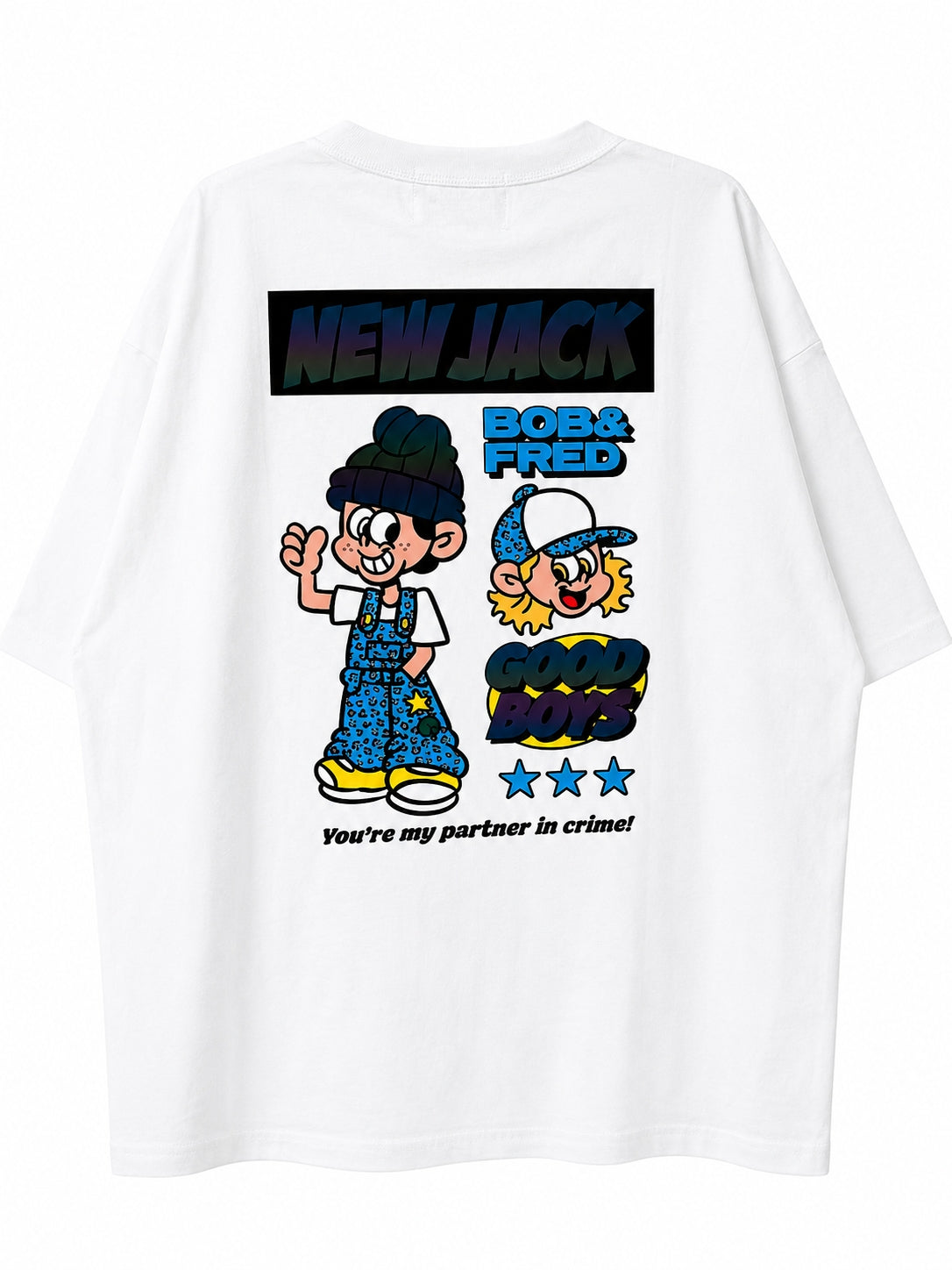 NEW JACK BOB&FRED リフレクター半袖Tシャツ(NJ262-2226)