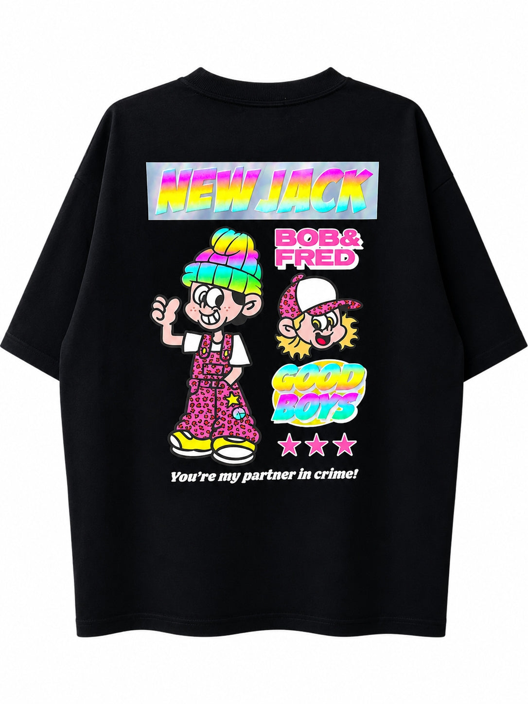 NEW JACK BOB&FRED リフレクター半袖Tシャツ(NJ262-2226)