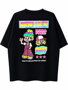 NEW JACK BOB&FRED リフレクター半袖Tシャツ(NJ262-2226)