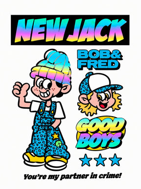 NEW JACK BOB&FRED リフレクター半袖Tシャツ(NJ262-2226)