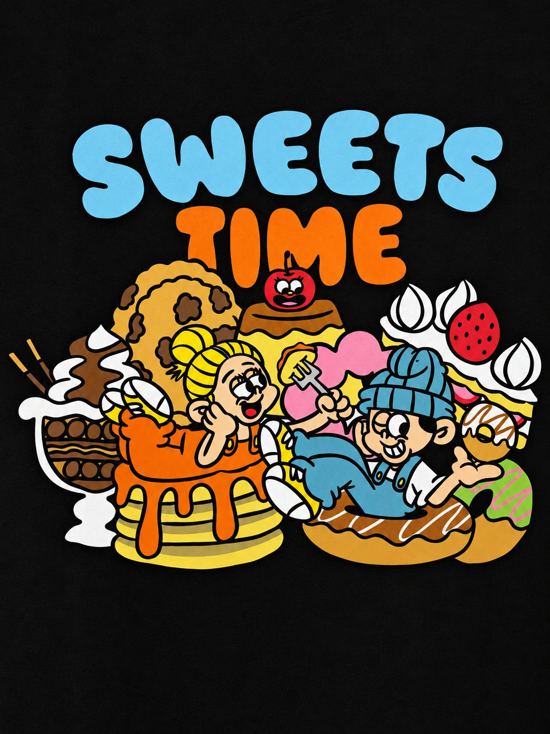 NEW JACK SWEETS TIME 発泡Tシャツ(NJ262-2236)