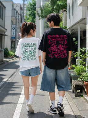NEW JACK チェーン刺繡 半袖Tシャツ(NJ262-2216)