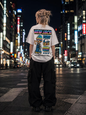 NEW JACK BOB&FRED リフレクター半袖Tシャツ(NJ262-2226)