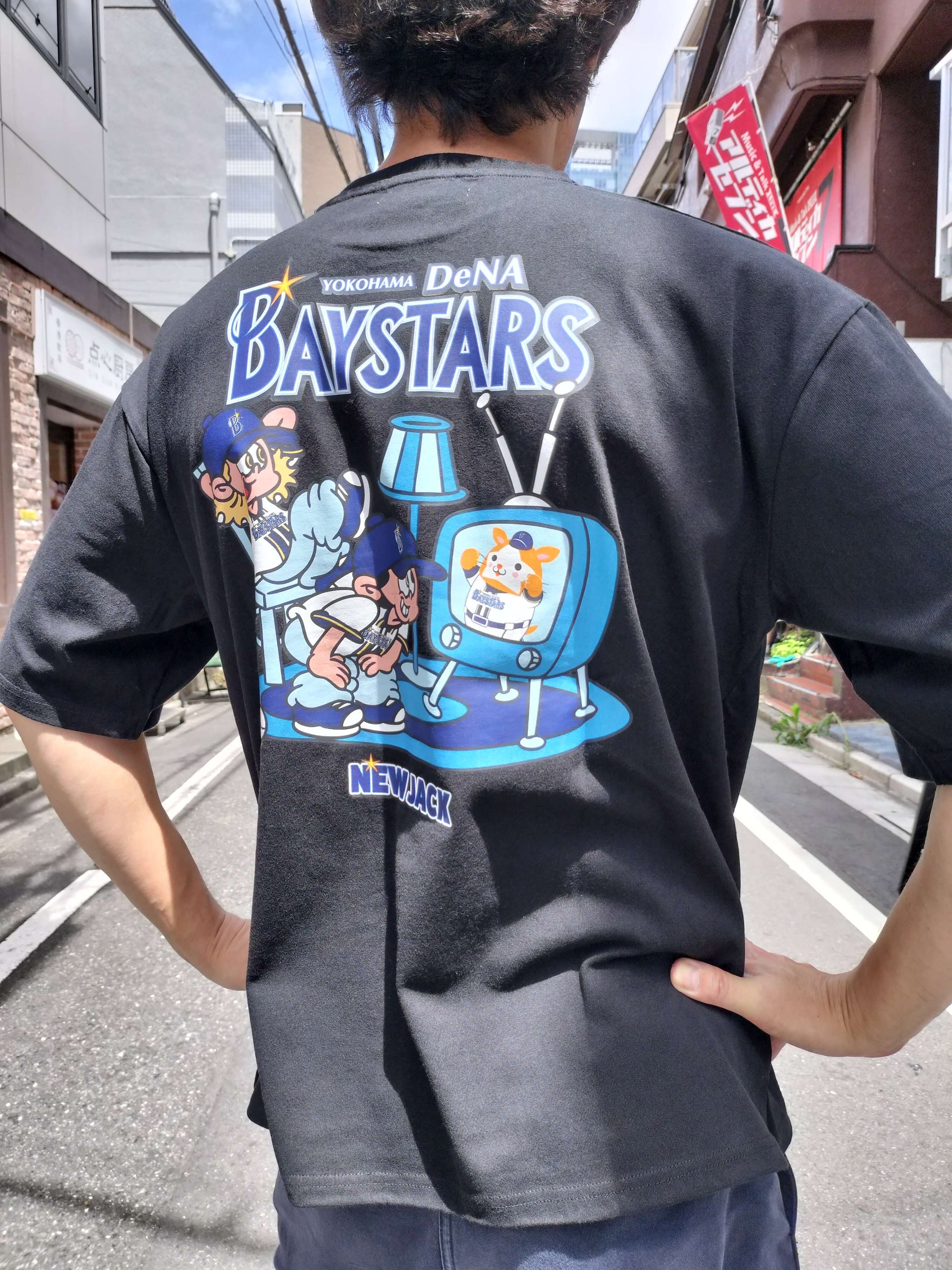 NEW JACK x BAYSTARS CollaborationTシャツ-B (NJB252-2426)
