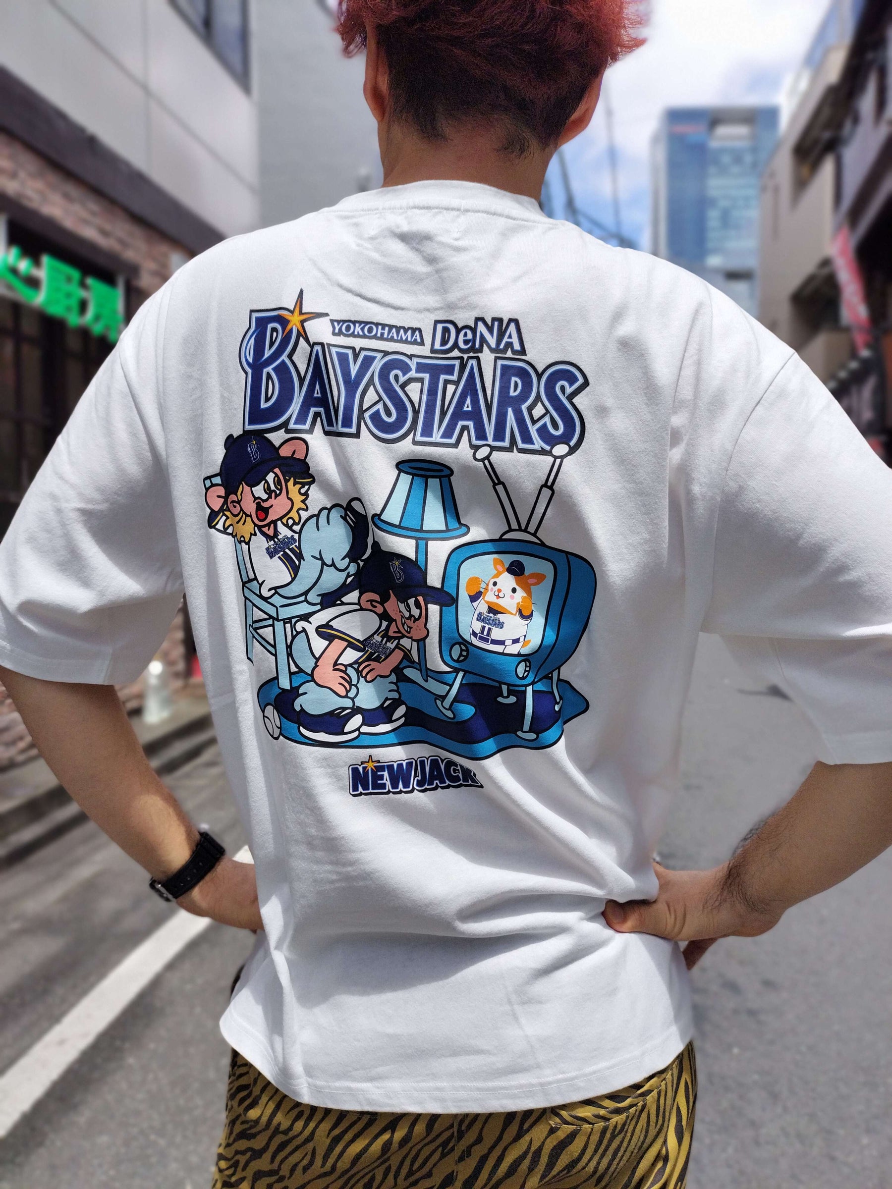 NEW JACK x BAYSTARS CollaborationTシャツ-B (NJB252-2426)