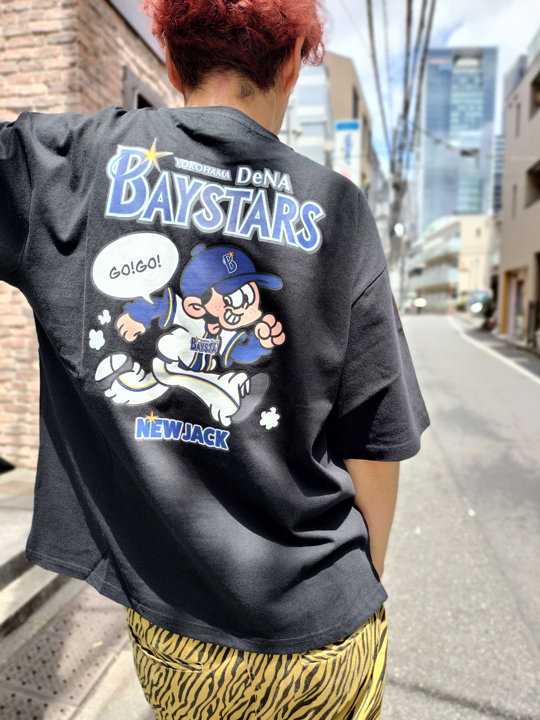 NEW JACK(ニュージャック)xBAYSTARS CollaborationTシャツ-A