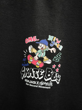 NEW JACK x 2ND ARCHIVE CollaborationTシャツ-SKATE BOY (2NDNJ-001)