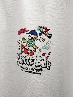 NEW JACK x 2ND ARCHIVE CollaborationTシャツ-SKATE BOY (2NDNJ-001)