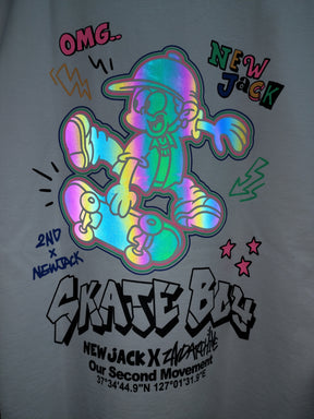 NEW JACK x 2ND ARCHIVE CollaborationTシャツ-SKATE BOY (2NDNJ-001)