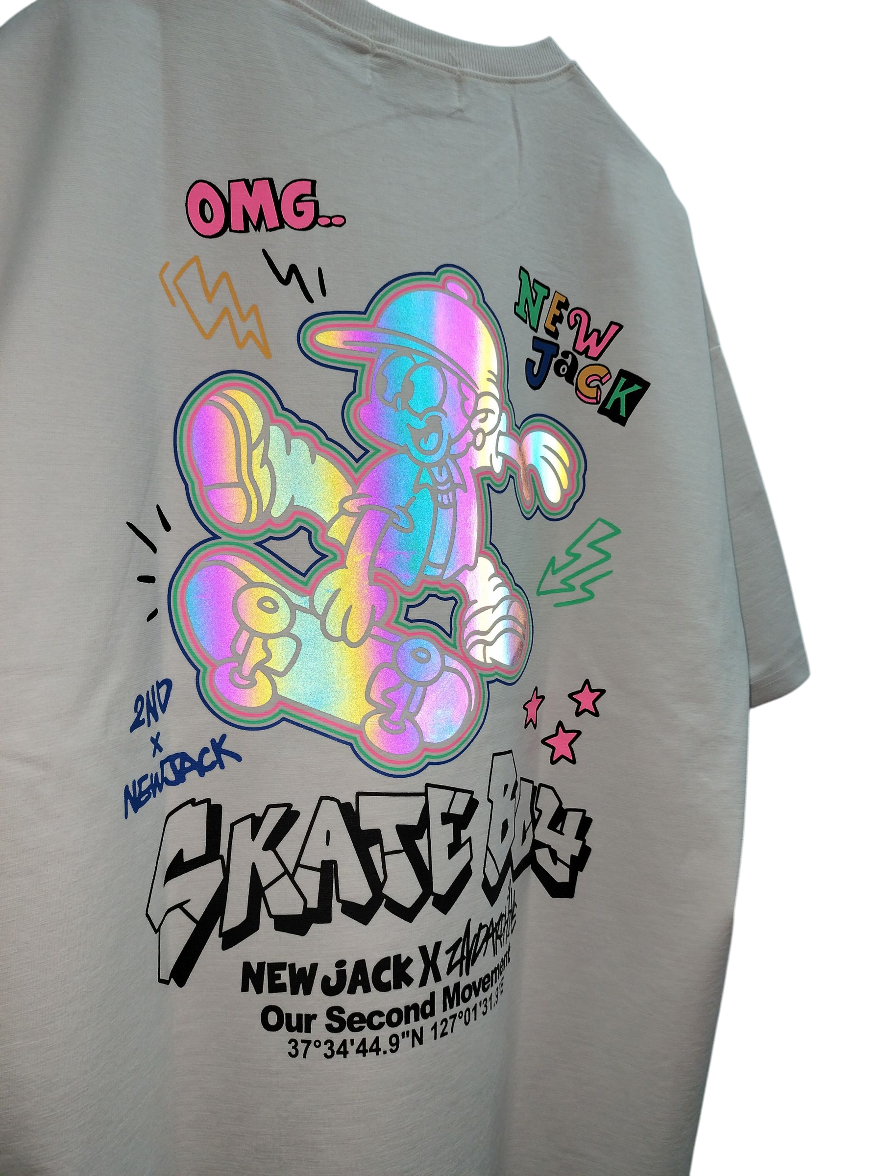 NEW JACK x 2ND ARCHIVE CollaborationTシャツ-SKATE BOY (2NDNJ-001)