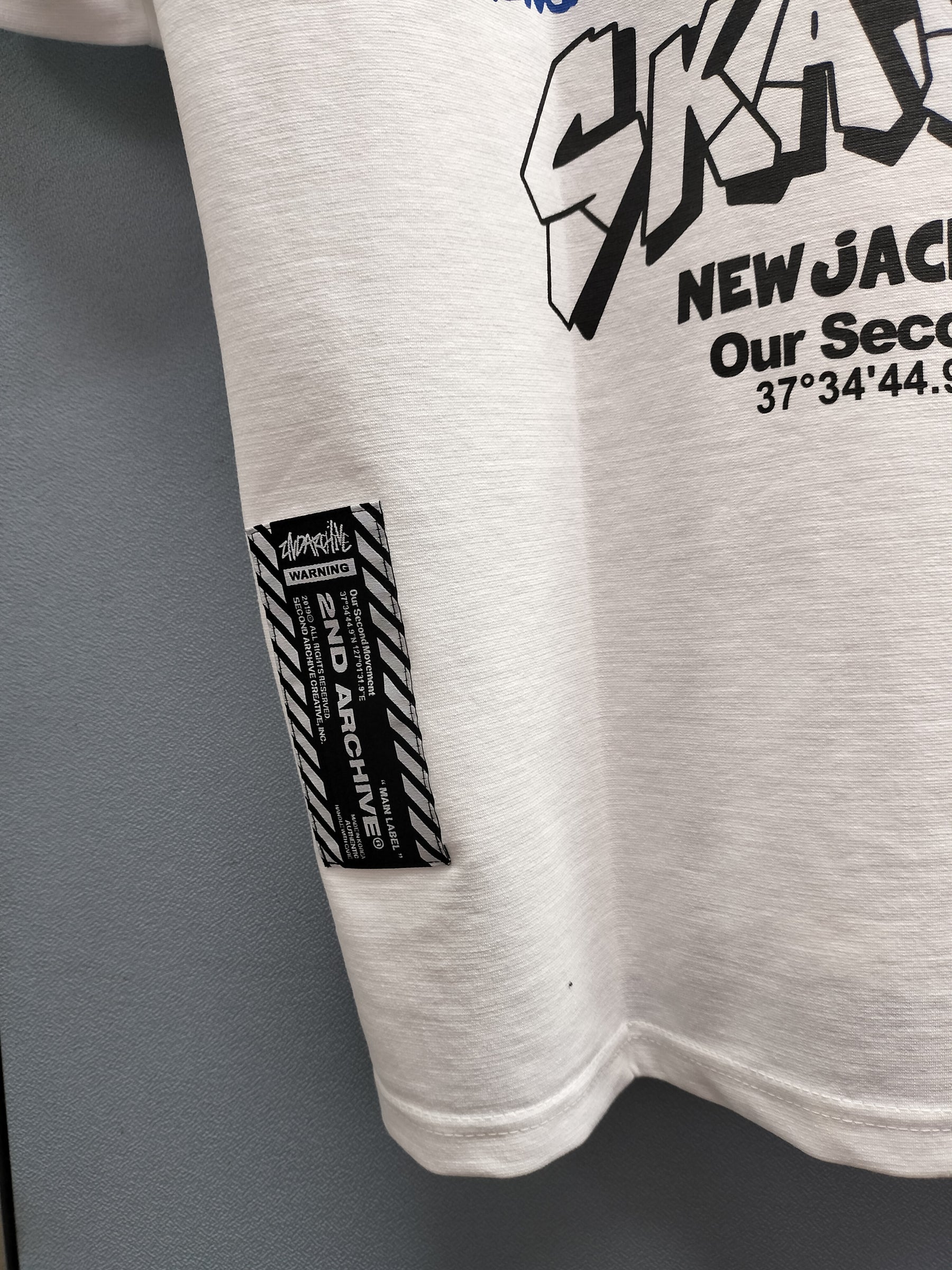 NEW JACK x 2ND ARCHIVE CollaborationTシャツ-SKATE BOY (2NDNJ-001)