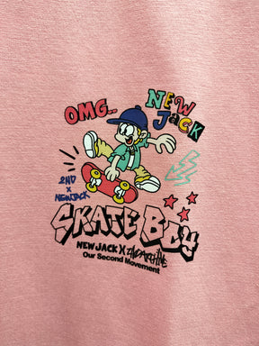NEW JACK x 2ND ARCHIVE CollaborationTシャツ-SKATE BOY (2NDNJ-001)
