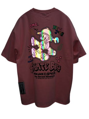 NEW JACK x 2ND ARCHIVE CollaborationTシャツ-SKATE BOY (2NDNJ-001)