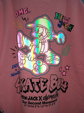 NEW JACK x 2ND ARCHIVE CollaborationTシャツ-SKATE BOY (2NDNJ-001)