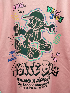 NEW JACK x 2ND ARCHIVE CollaborationTシャツ-SKATE BOY (2NDNJ-001)