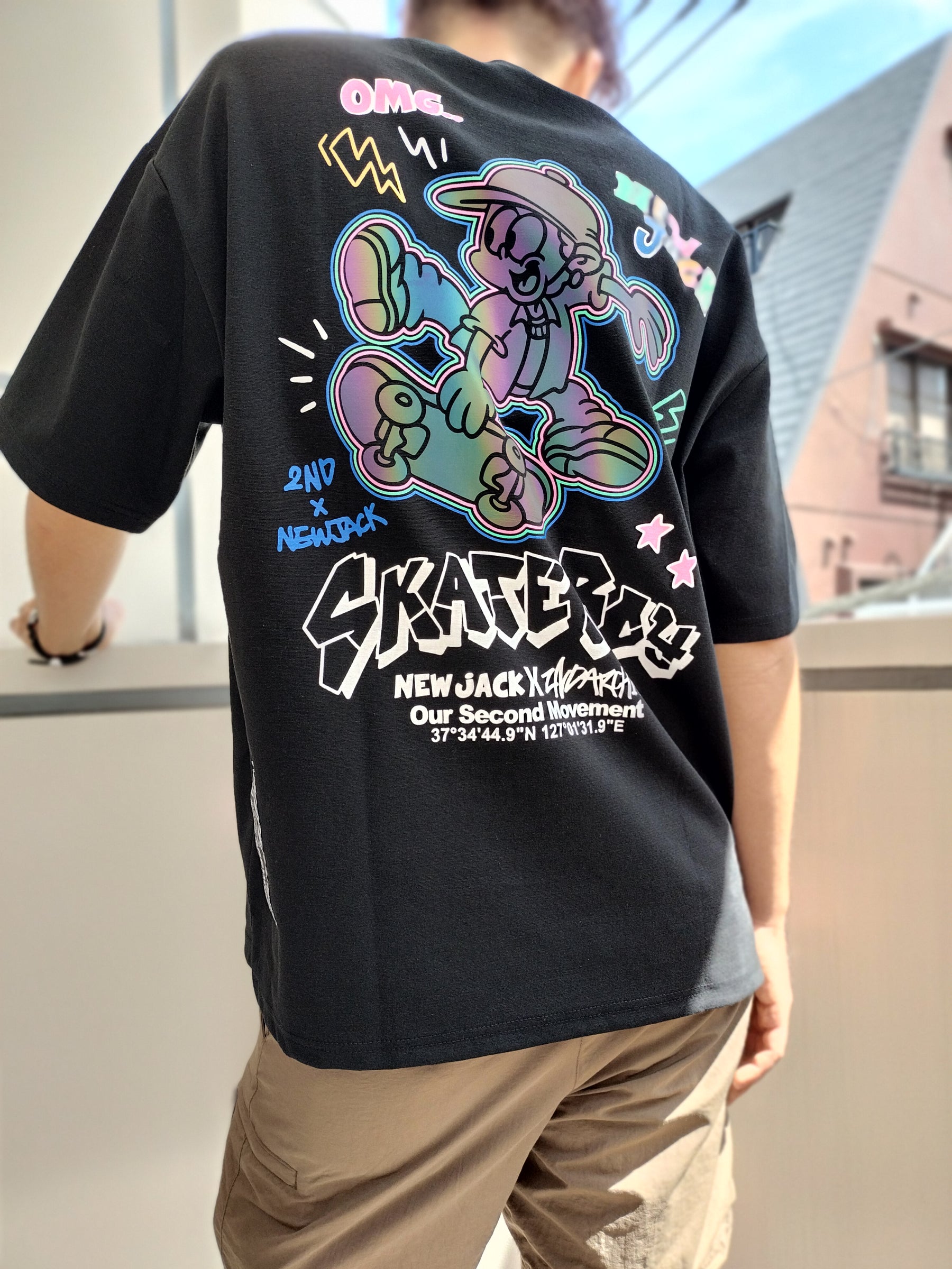 NEW JACK(ニュージャック)x2ND ARCHIVE CollaborationTシャツ