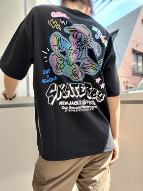 NEW JACK x 2ND ARCHIVE CollaborationTシャツ-SKATE BOY (2NDNJ-001)