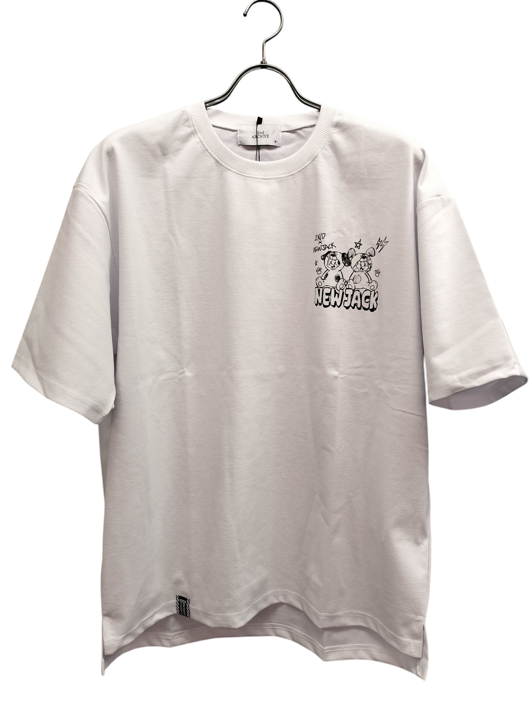 NEW JACK x 2ND ARCHIVE CollaborationTシャツ-CRAYON DOG (2NDNJ-002)