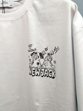 NEW JACK x 2ND ARCHIVE CollaborationTシャツ-CRAYON DOG (2NDNJ-002)