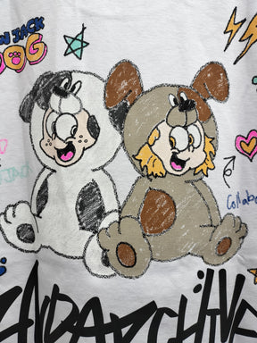 NEW JACK x 2ND ARCHIVE CollaborationTシャツ-CRAYON DOG (2NDNJ-002)
