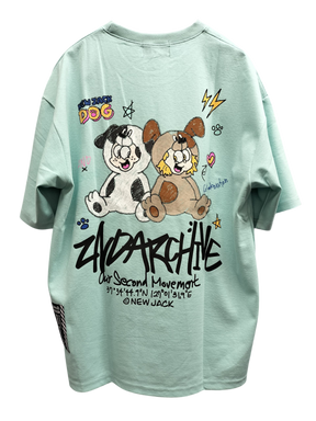 NEW JACK x 2ND ARCHIVE CollaborationTシャツ-CRAYON DOG (2NDNJ-002)