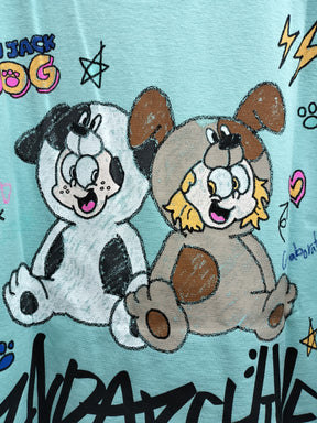 NEW JACK x 2ND ARCHIVE CollaborationTシャツ-CRAYON DOG (2NDNJ-002)