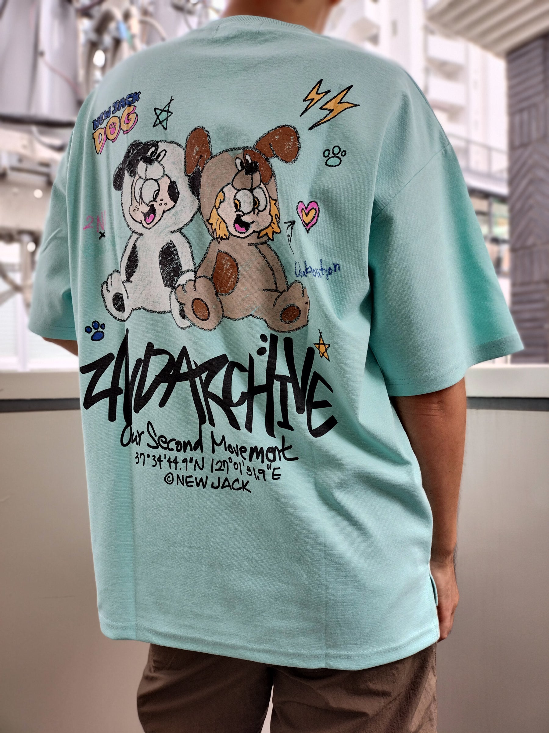 [WACKYWILLY]キキ バカンス グラフィック 半袖 Tシャツ(2 COLOR) Wacky Willy | Official Store – Shop Trendy Fashion at MUSINSA