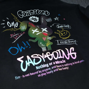 ATC ラビットリフレクタープリントプルパーカー（253-2726）