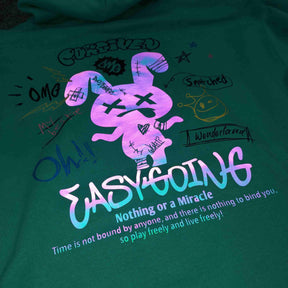 ATC ラビットリフレクタープリントプルパーカー（253-2726）