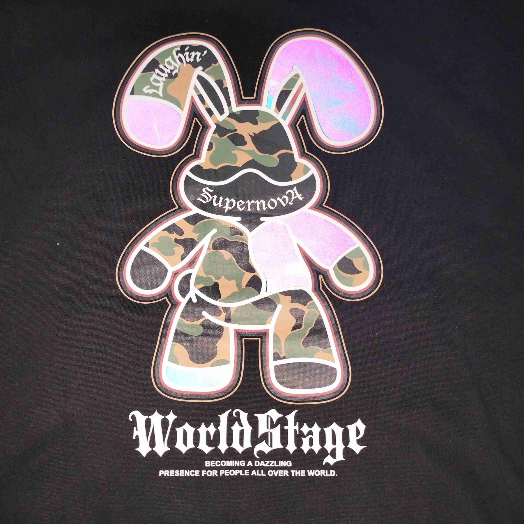 ATC ラビットカモフラリフレクタープリントトレーナー（253-2716）