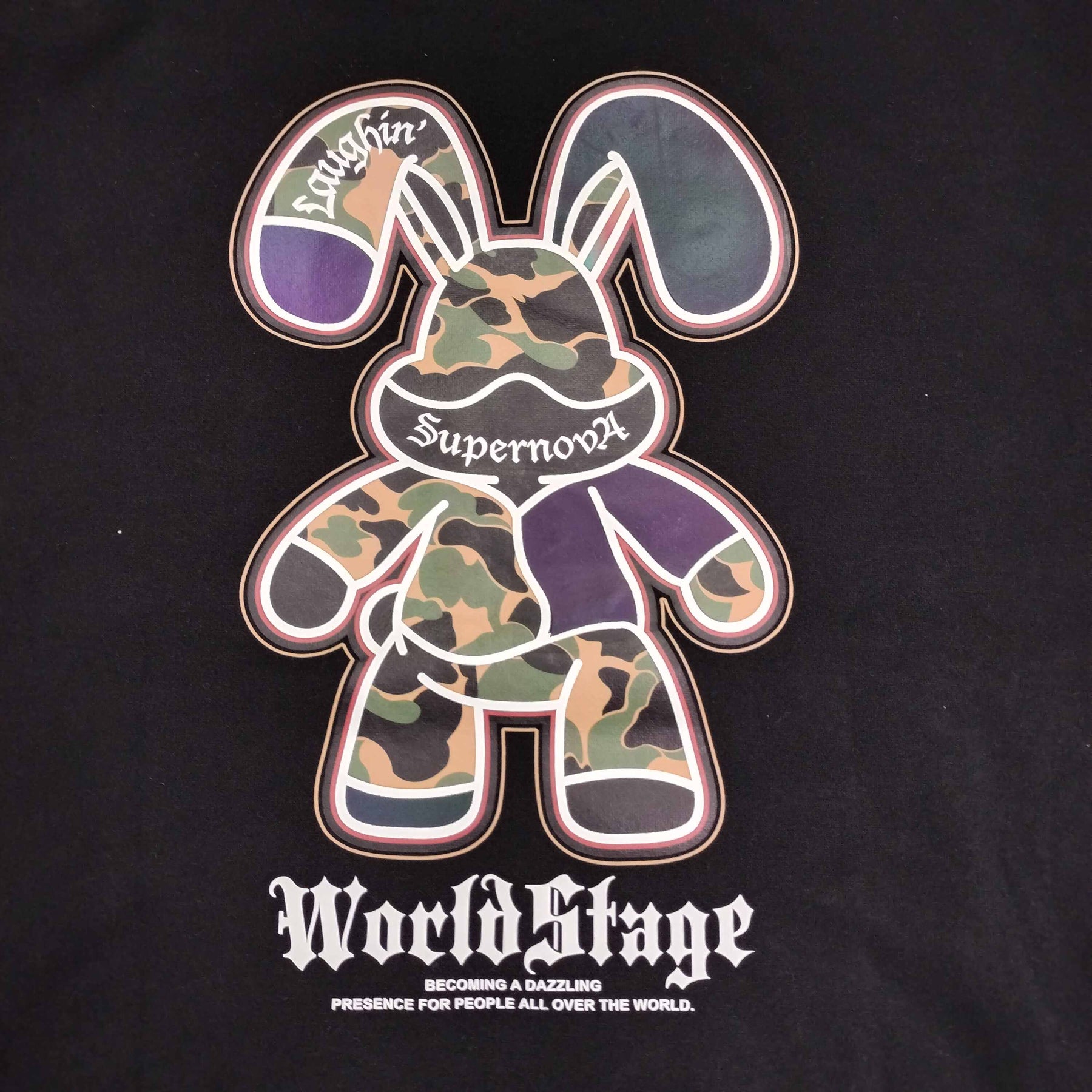 ATC ラビットカモフラリフレクタープリントトレーナー（253-2716）