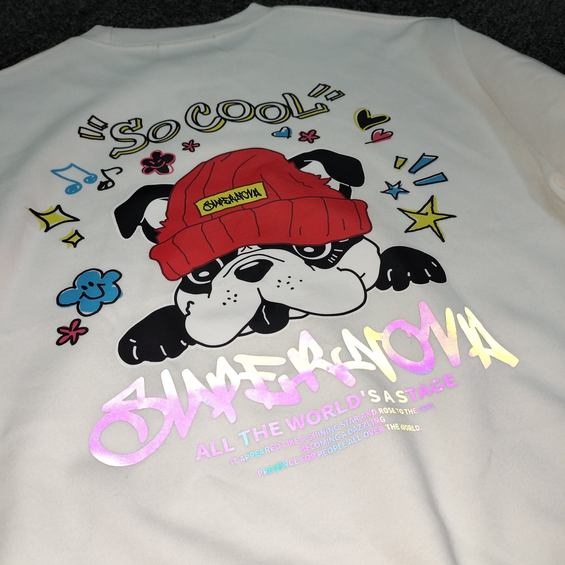 ATC ブルドックリフレクタープリントトレーナー（253-2706）