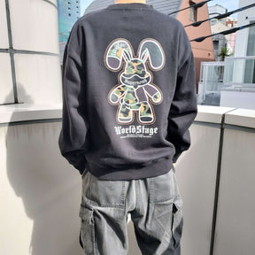 ATC ラビットカモフラリフレクタープリントトレーナー（253-2716）