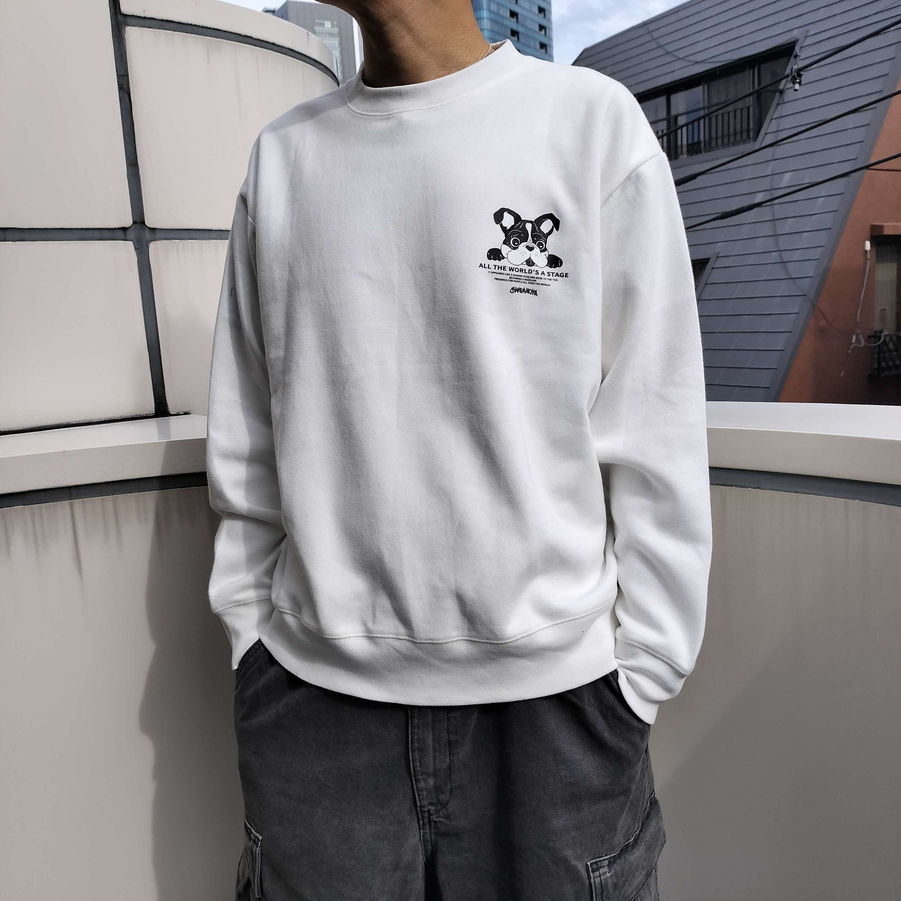 ATC ブルドックリフレクタープリントトレーナー（253-2706）