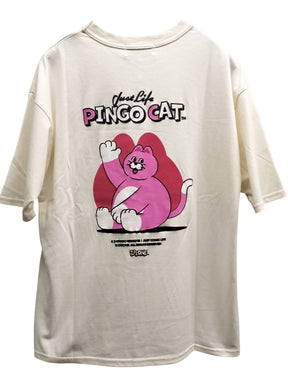 ZIZONE Pingo フロッキープリントTシャツ(ZI262-5806)