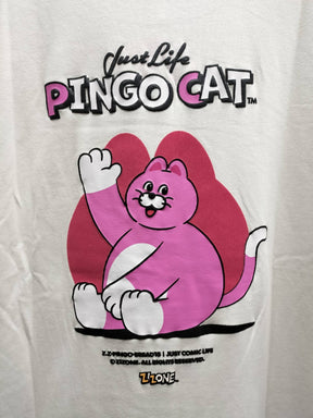 ZIZONE Pingo フロッキープリントTシャツ(ZI262-5806)