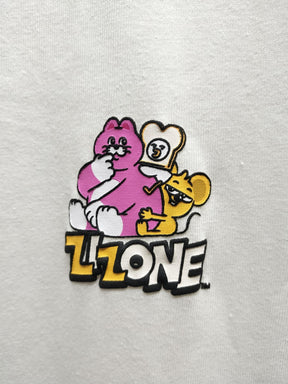 ZIZONE Pingo フロッキープリントTシャツ(ZI262-5806)