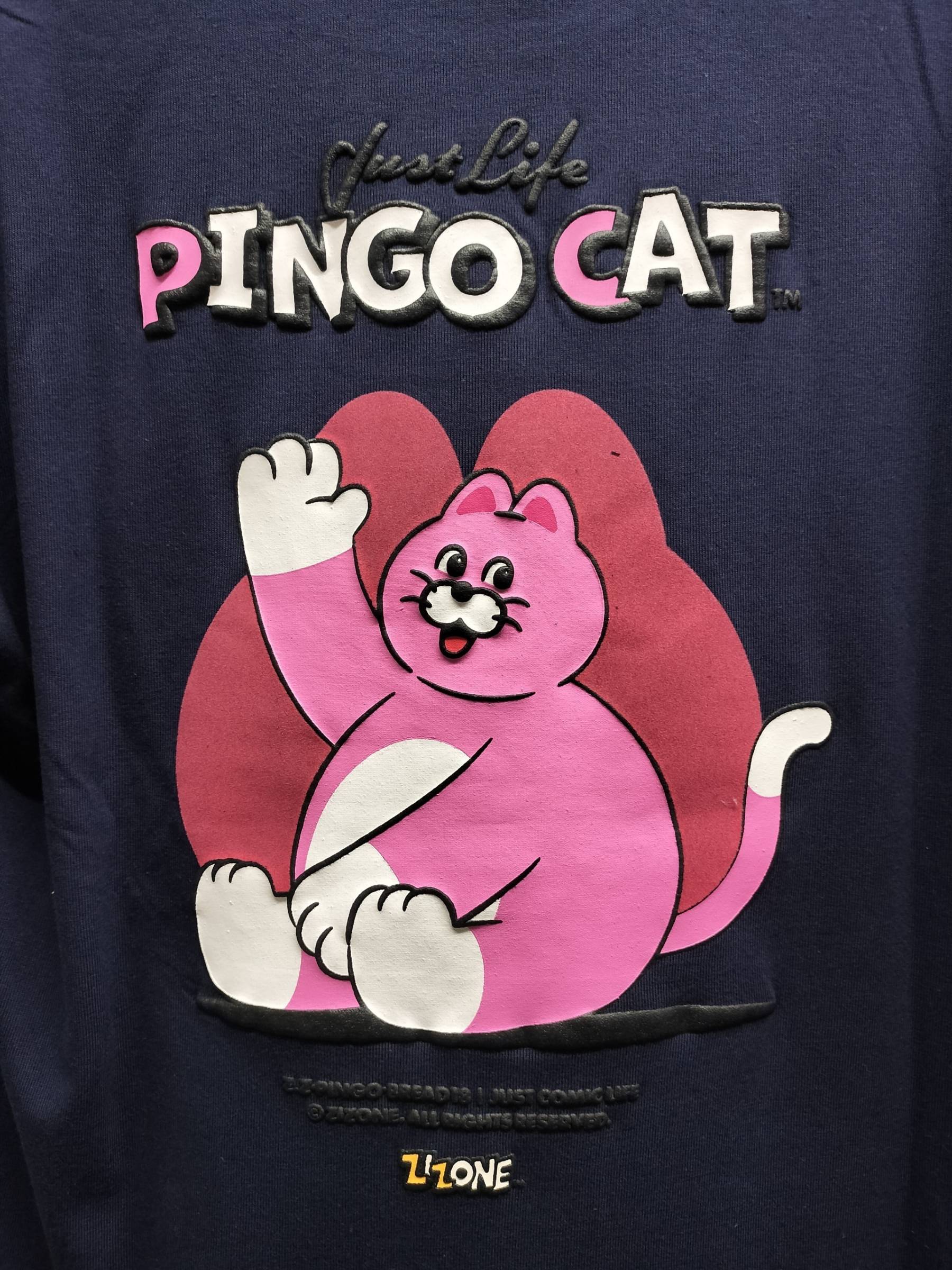 ZIZONE Pingo フロッキープリントTシャツ(ZI262-5806)