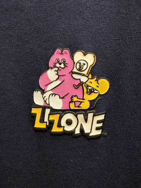 ZIZONE Pingo フロッキープリントTシャツ(ZI262-5806)