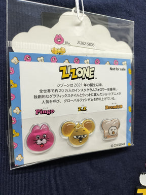 ZIZONE Pingo フロッキープリントTシャツ(ZI262-5806)
