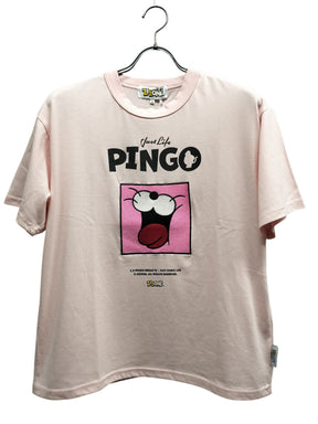 ZIZONE Pingo Face 刺繍半袖Tシャツ(ZI262-5826)