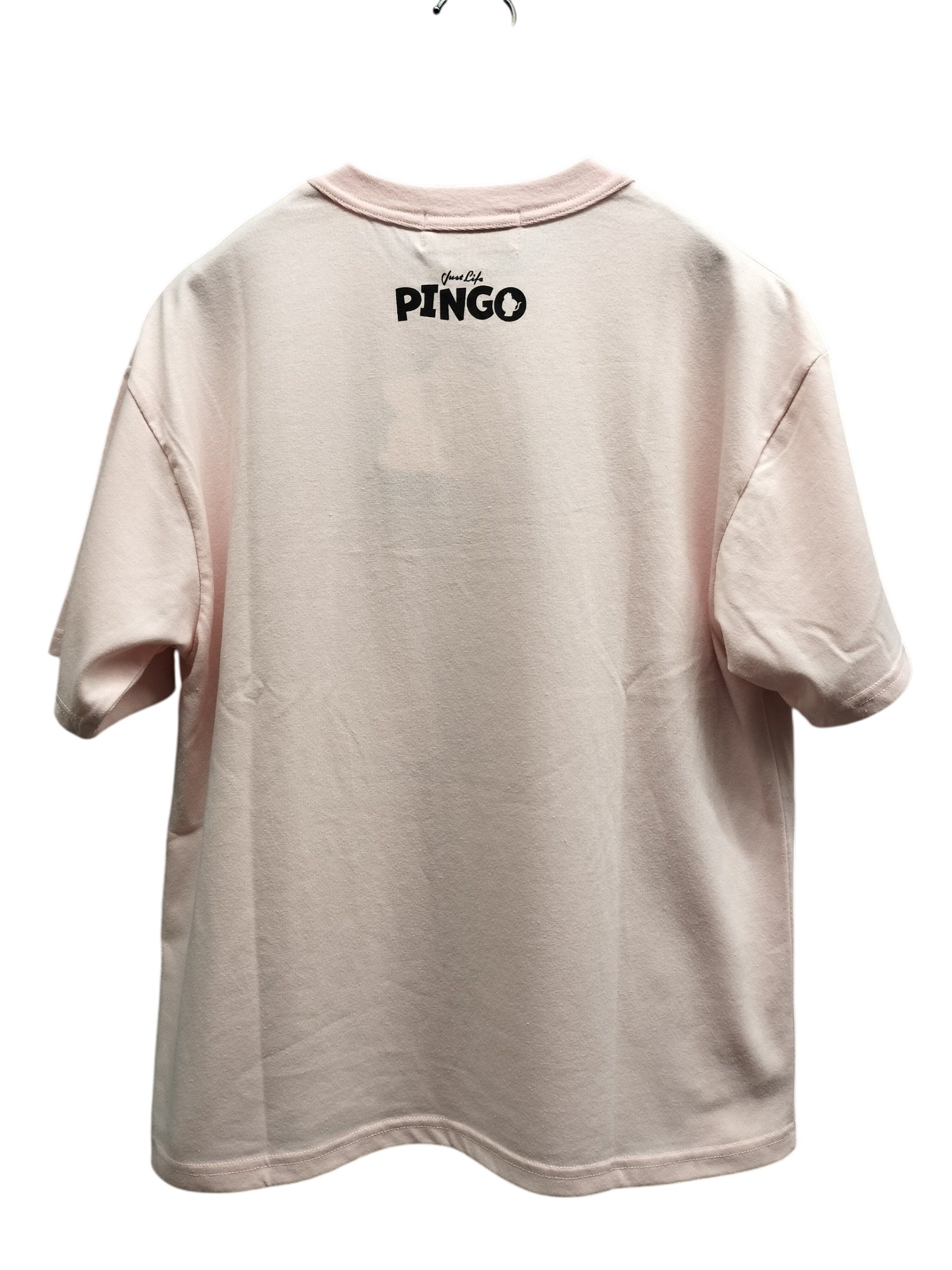 ZIZONE Pingo Face 刺繍半袖Tシャツ(ZI262-5826)